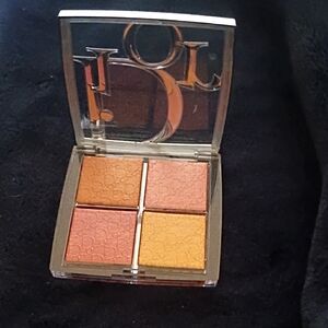Dior Four-Shade Eyeshadow Palette — Peach, Coral, Gold, Bronze
